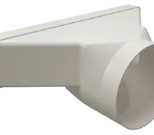 500x75 Rectangular to Round 150mm